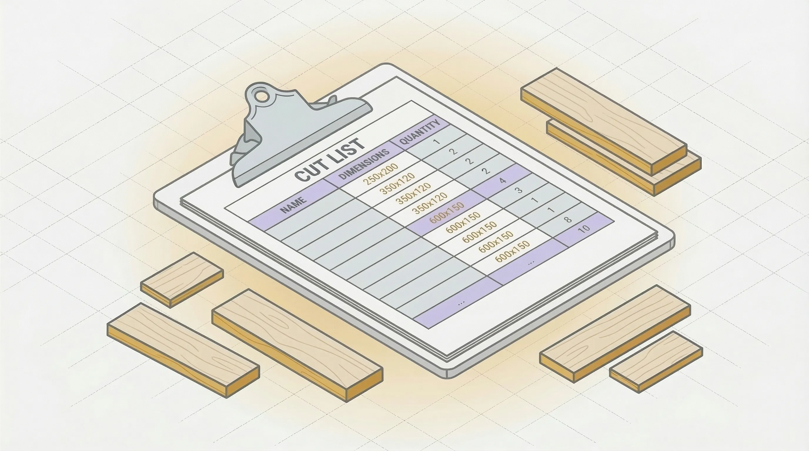 How to Make a Cut List for Any Project